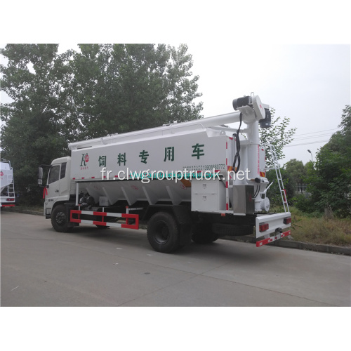 Camion de transport d&#39;aliments pour poulet Dongfeng 4x2